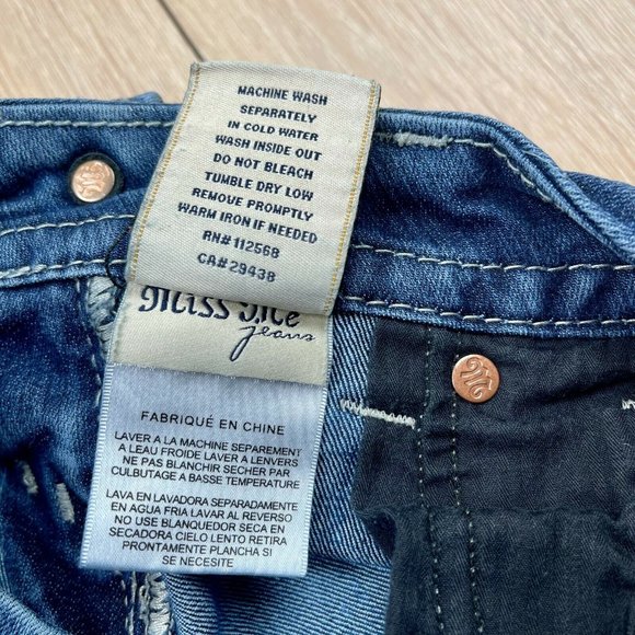Miss Me Signature Low Rise Slim Bootcut Jeans 24 - Picture 9 of 10